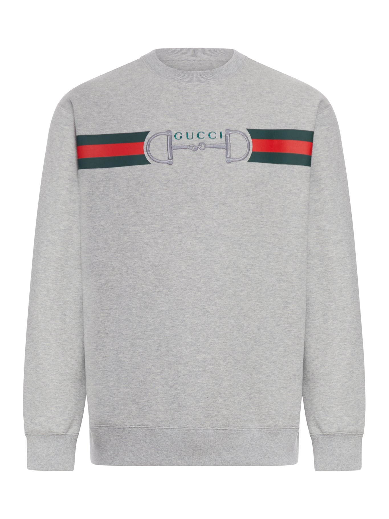 Gucci COTTON JERSEY SWEATSHIRT WITH PRINTED LOGO