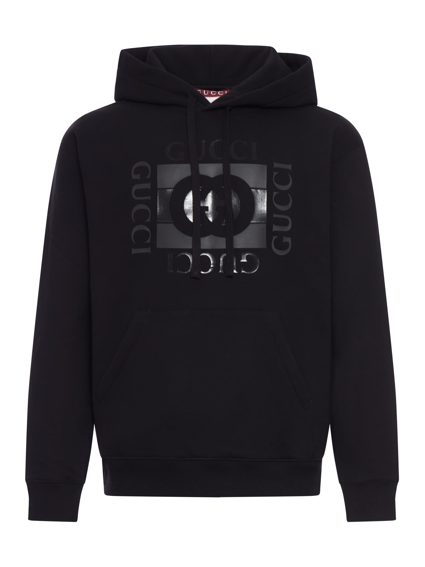 Gucci COTTON JERSEY HOODIE WITH PRINT