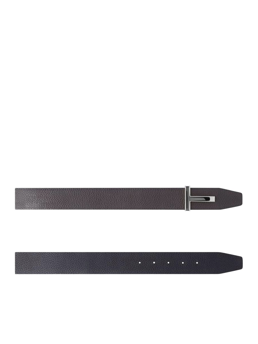 Tom Ford HAMMERED LEATHER BELT, view 2