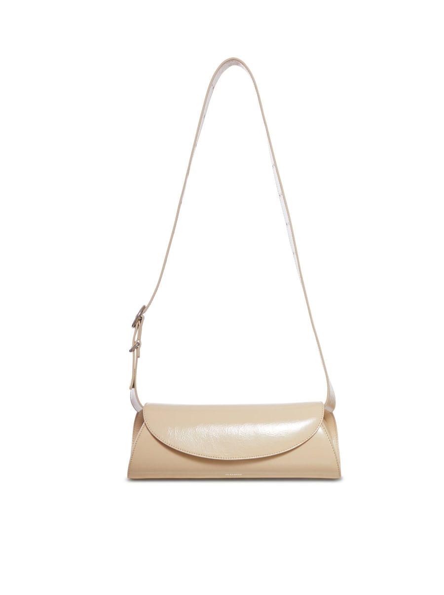 Jil Sander SMALL `CANNOLO` SHOULDER BAG