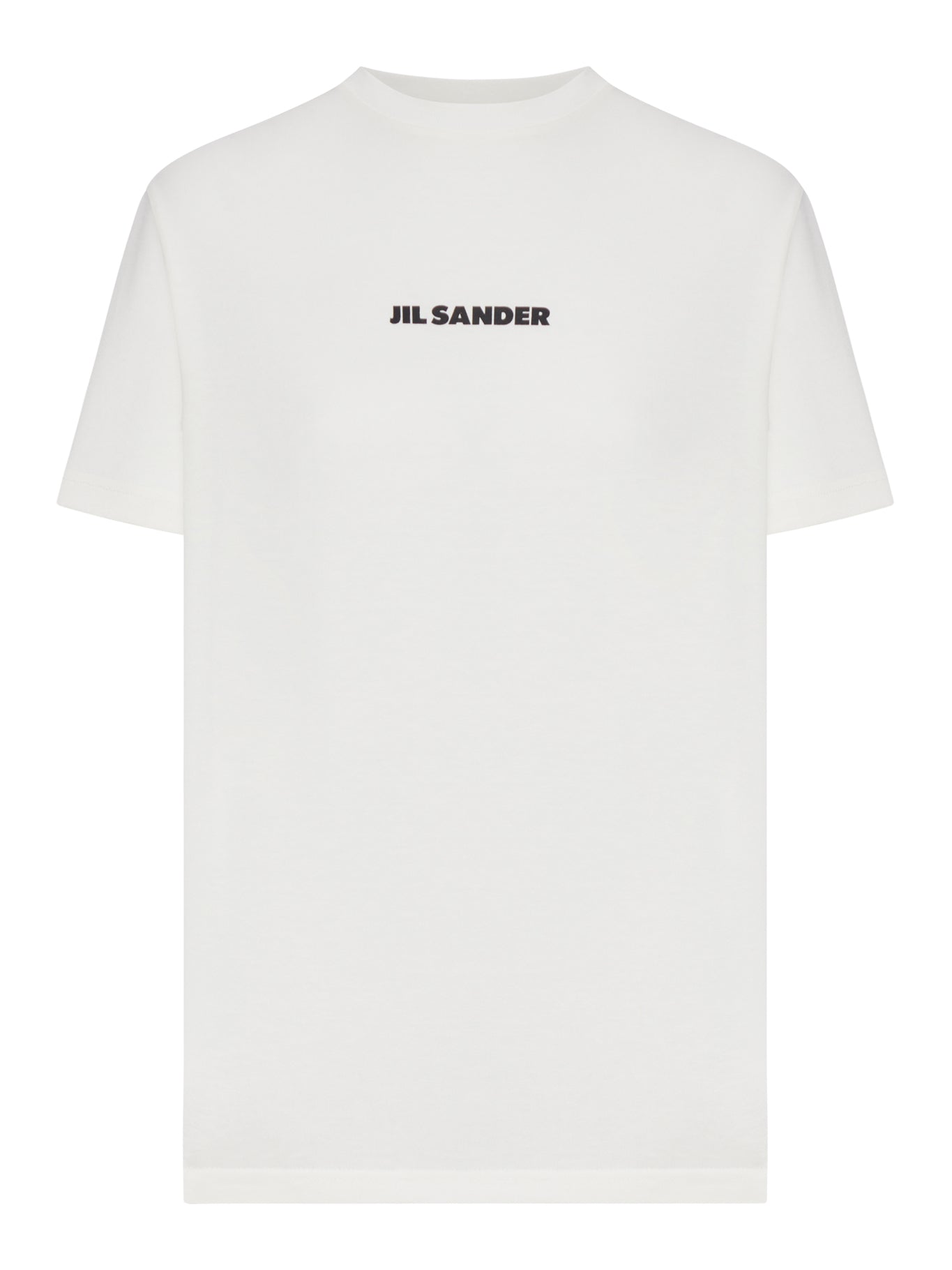 Jil Sander CREW NECK COTTON T-SHIRT WITH LOGO
