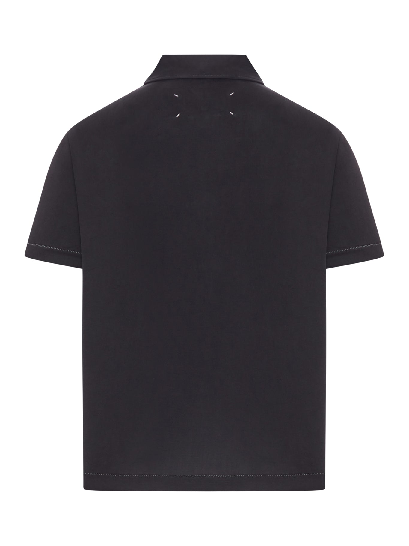 Maison Margiela POLO SHIRT IN STRETCH TECHNICAL FABRIC, view 2