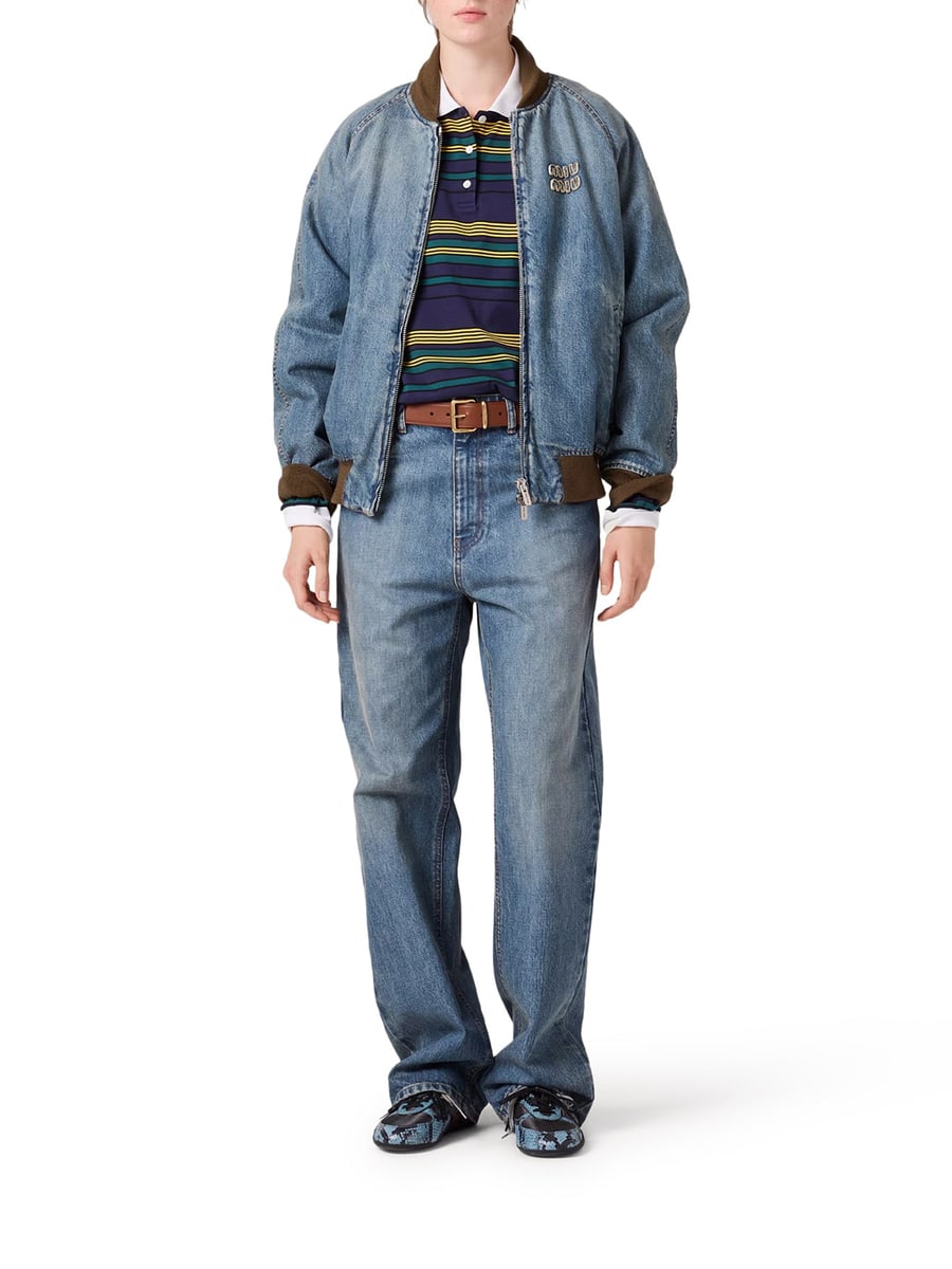 Miu Miu REGULAR DENIM JEANS, view 2