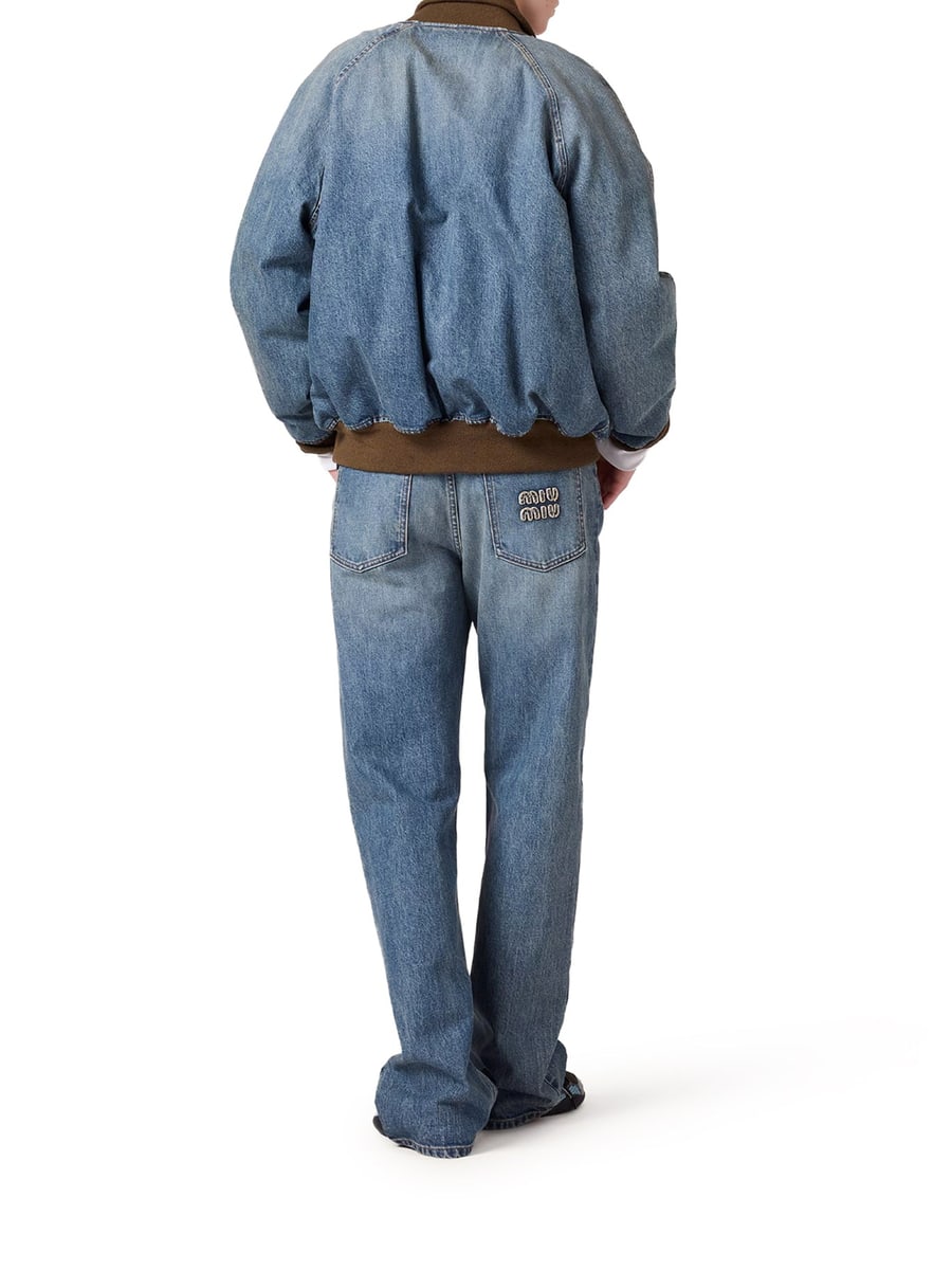 Miu Miu REGULAR DENIM JEANS, view 3