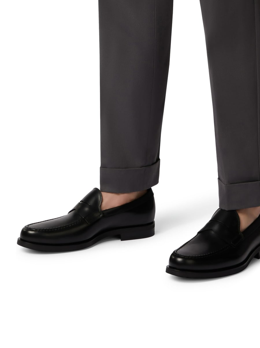 Tod's LEATHER MOCCASIN, view 2