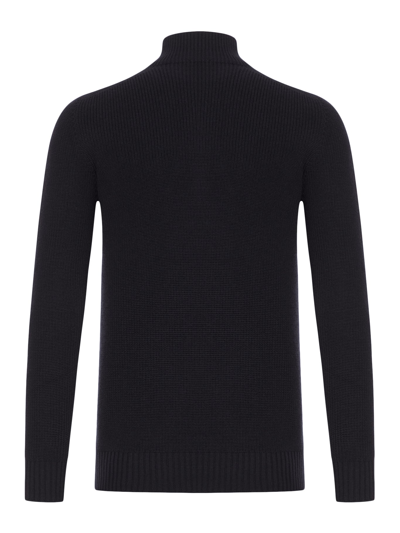 Nome G WOOL TURTLENECK SWEATER WITH ZIP, view 2