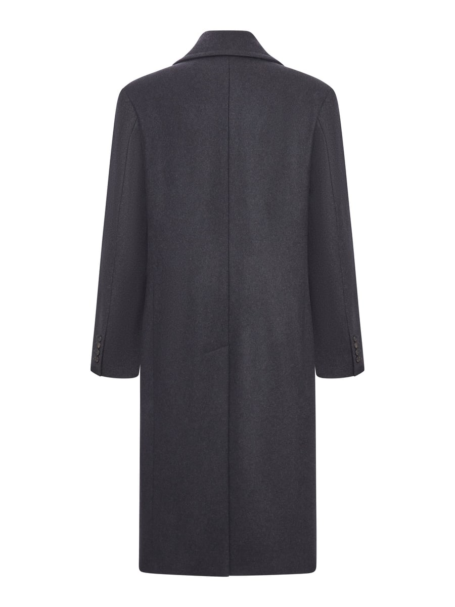 Hevo DOUBLE-BREASTED HERRINGBONE COAT, view 2