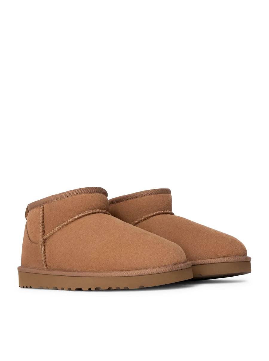 UGG CLASSIC ULTRA MINI ANKLE BOOTS, view 2