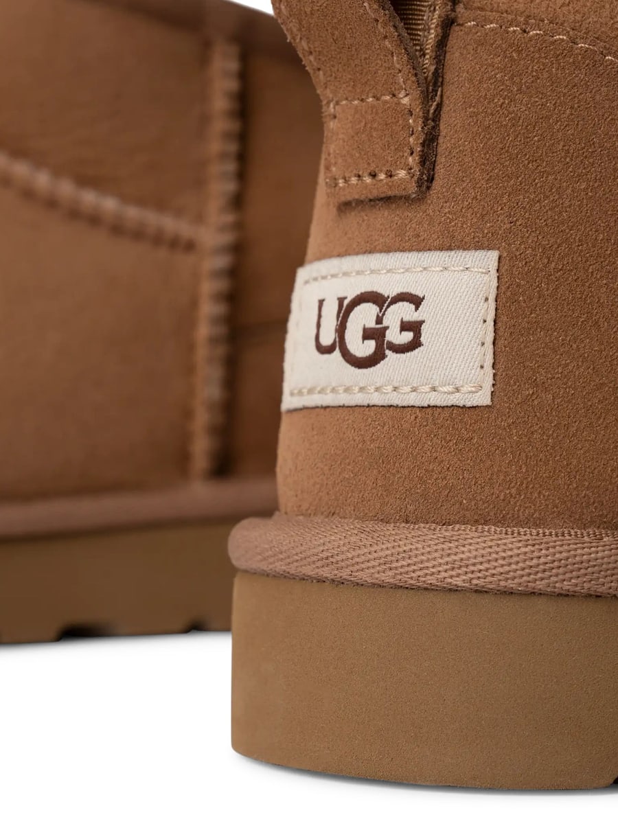 UGG CLASSIC ULTRA MINI ANKLE BOOTS, view 4
