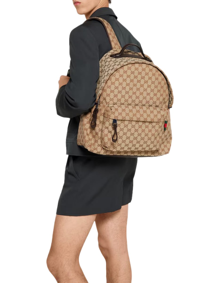 Gucci GG FABRIC BACKPACK MEDIUM SIZE, view 2