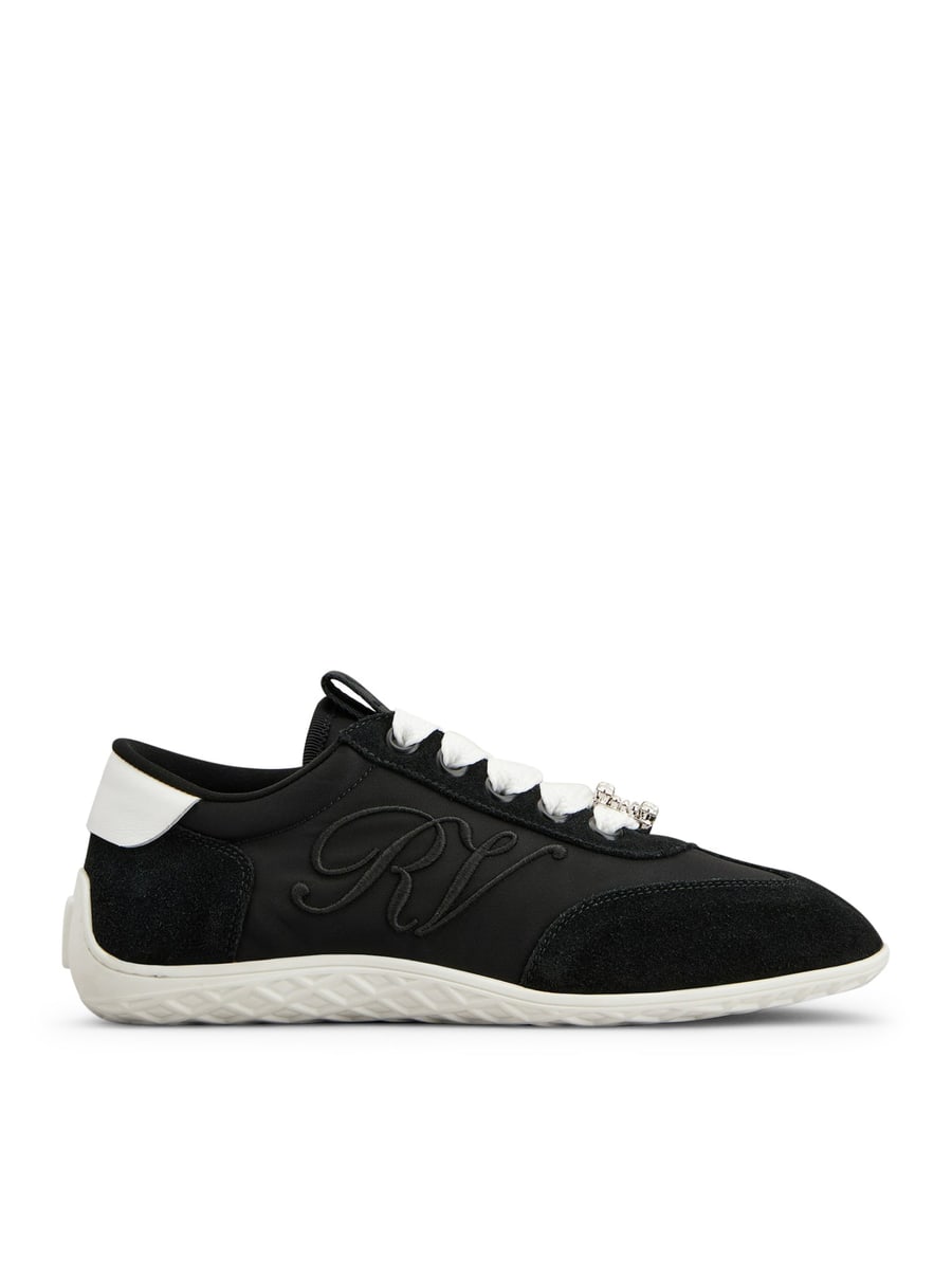 Roger Vivier VIV LOW SUEDE SNEAKERS