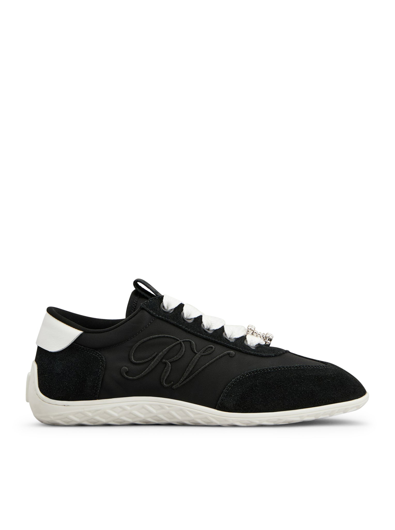 Roger Vivier VIV LOW SUEDE SNEAKERS