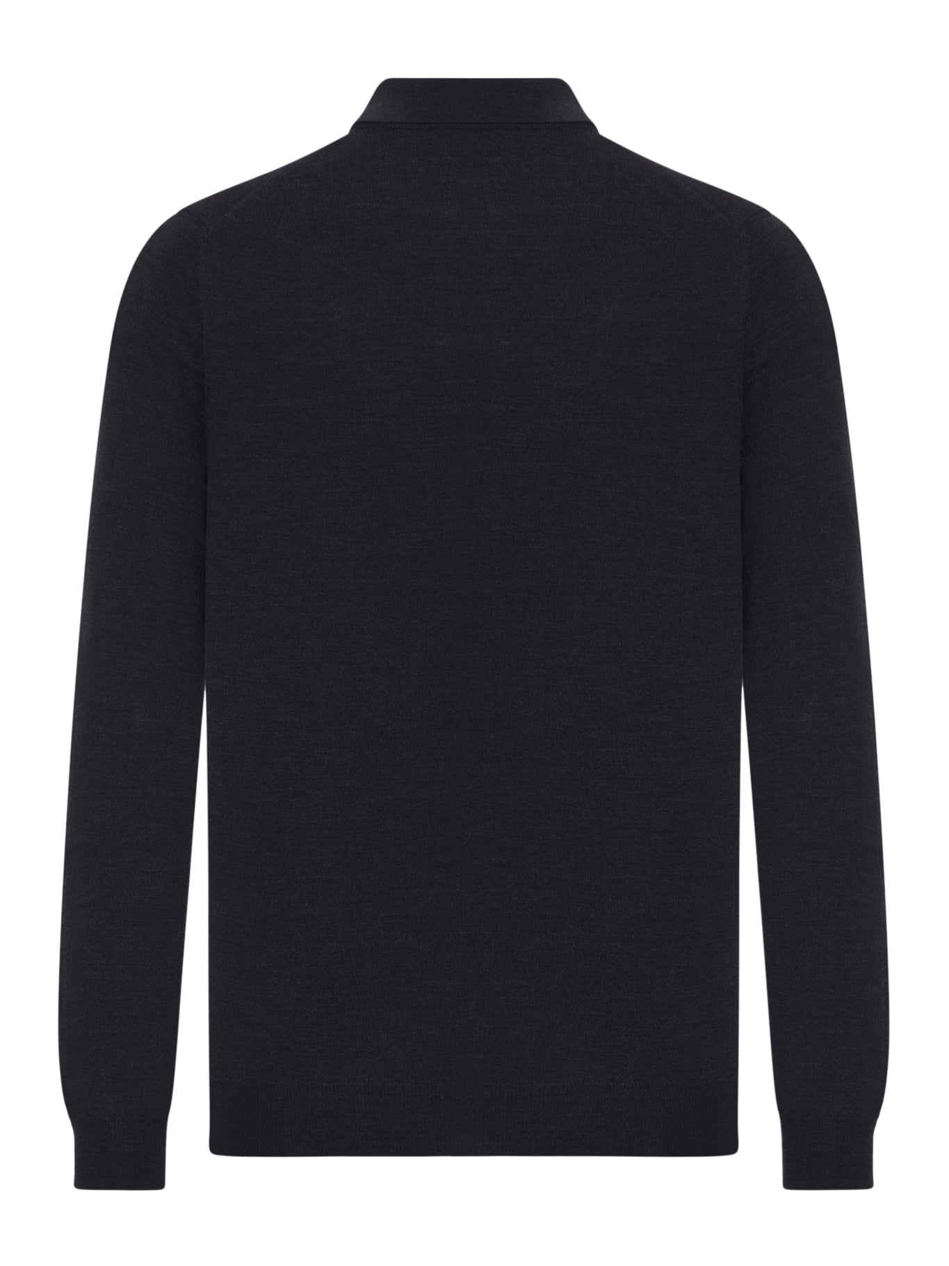 Zanone POLO SHIRT IN FINE COMBED WOOL, view 2