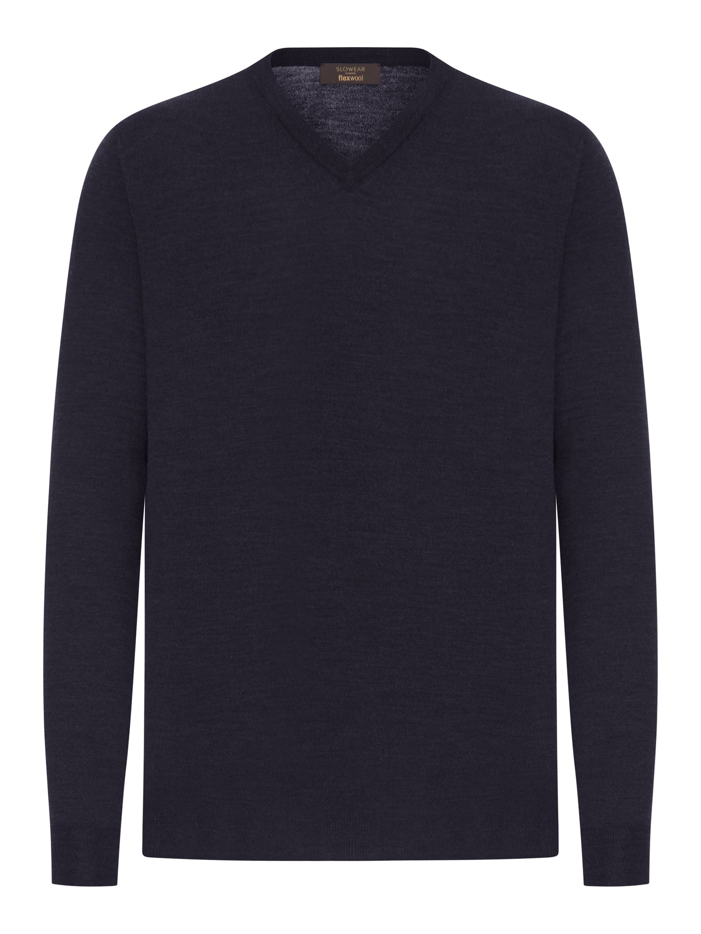 Zanone V-NECK SWEATER IN FINE COMBED WOOL