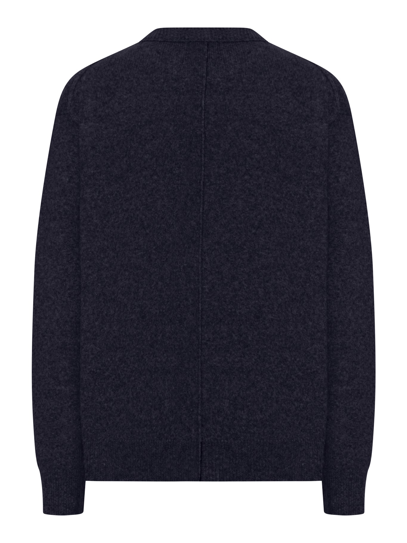 Roberto Collina CREW NECK SWEATER IN MELANGE EFFECT WOOL