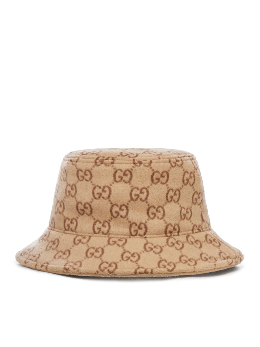 Gucci GG JACQUARD WOOL BOB HAT