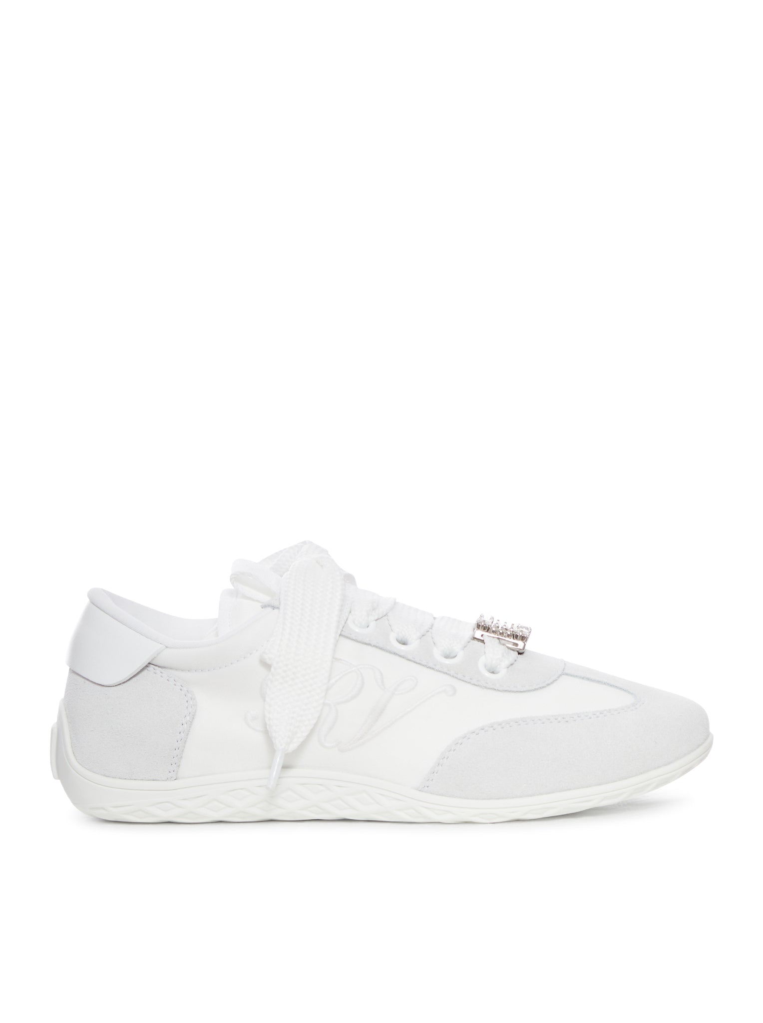 Roger Vivier VIV LOW SUEDE SNEAKERS