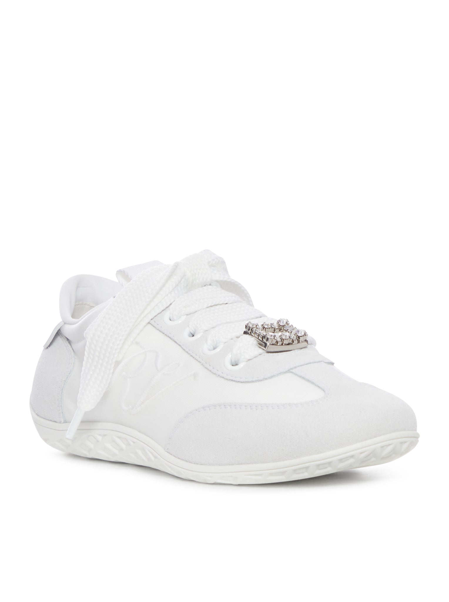 Roger Vivier VIV LOW SUEDE SNEAKERS, view 2