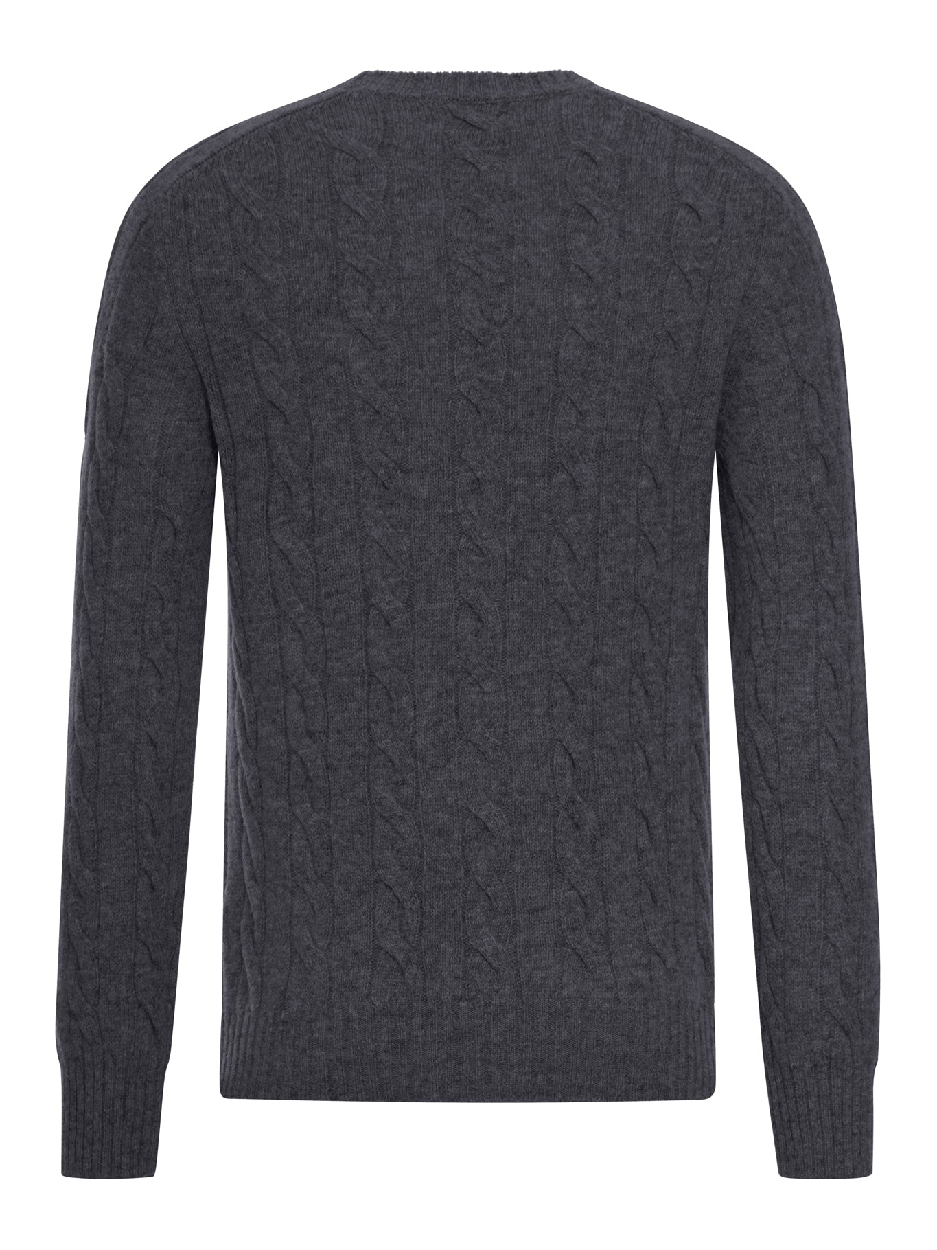 Nome G SHETLAND WOOL CABLE-KNIT CREWNECK, view 2