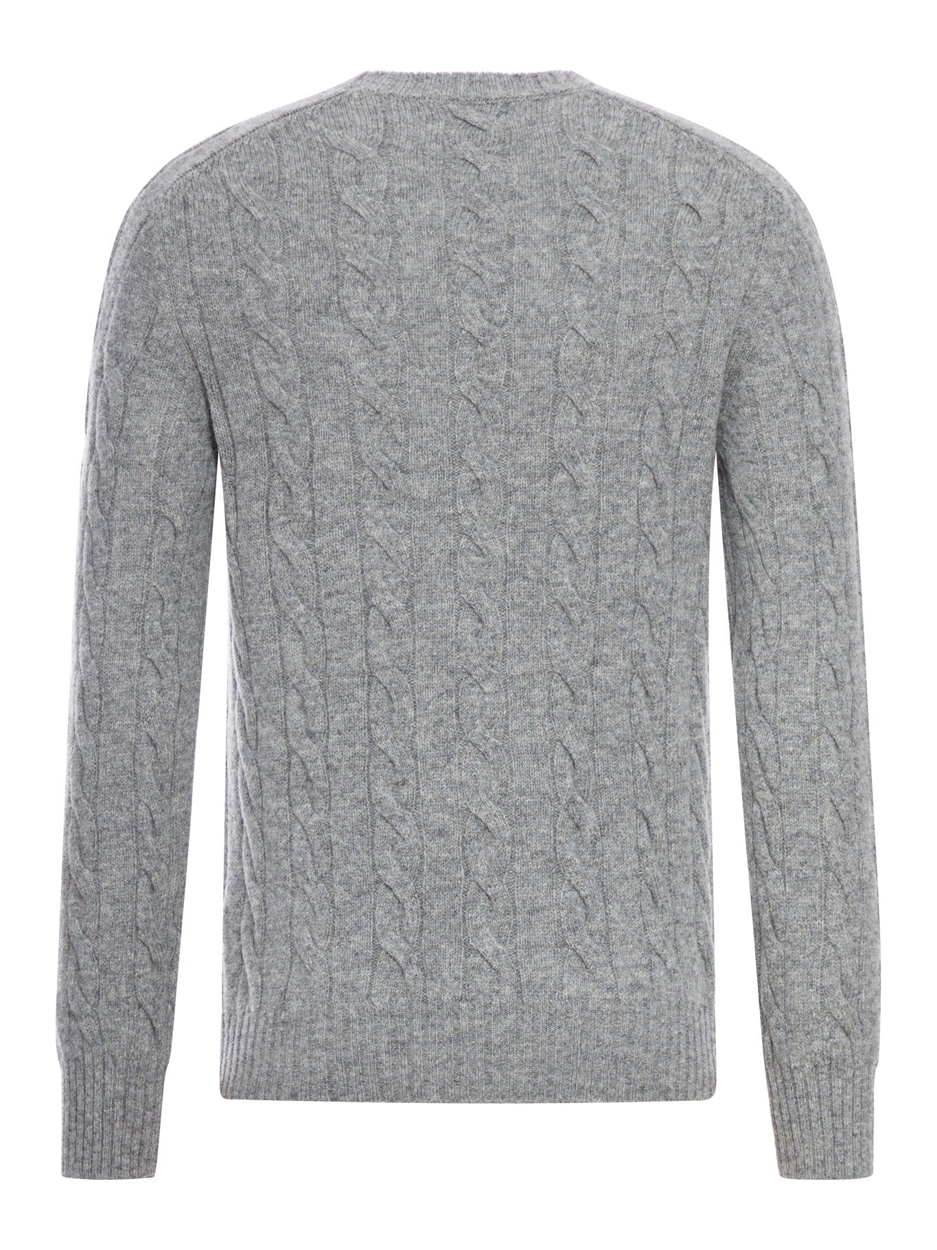 Nome G SHETLAND WOOL CABLE-KNIT CREWNECK, view 2