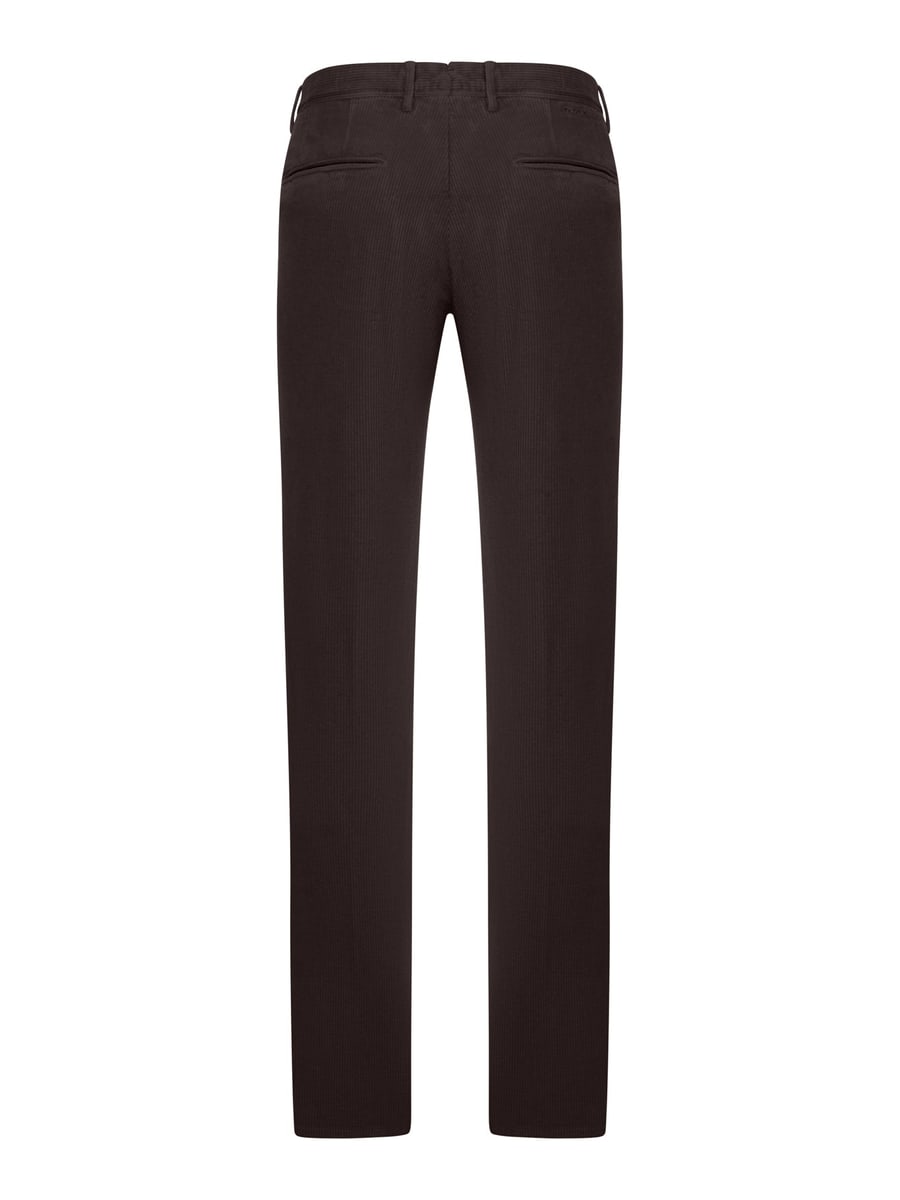 Incotex SLIM FIT CORDUROY TROUSERS, view 2