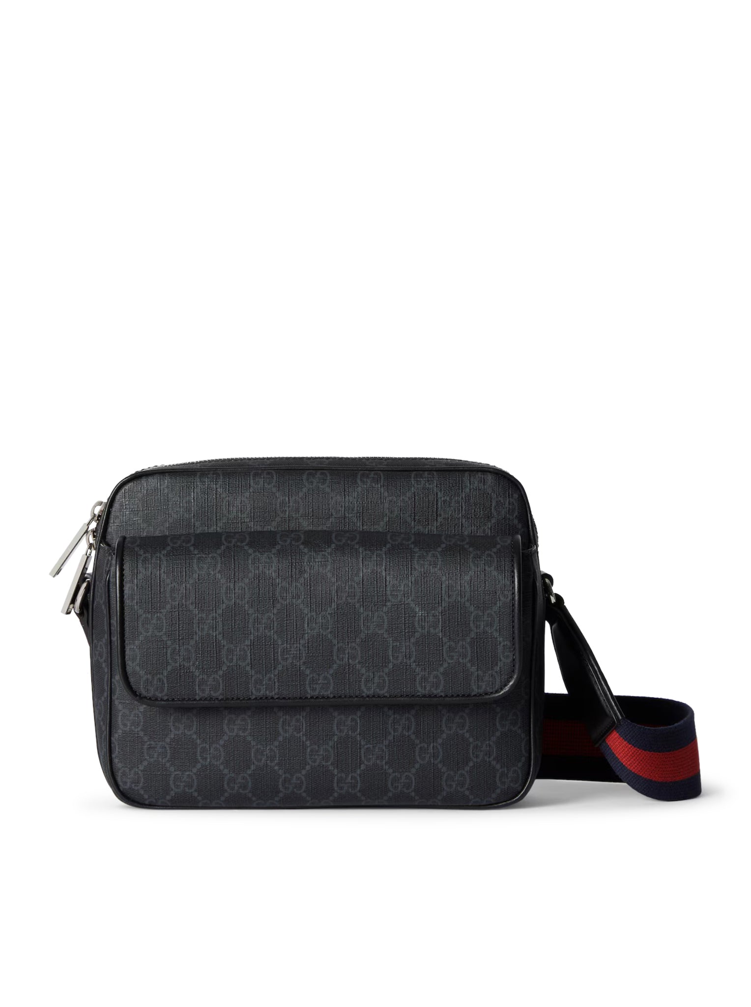 Gucci SMALL BLACK GG SHOULDER BAG