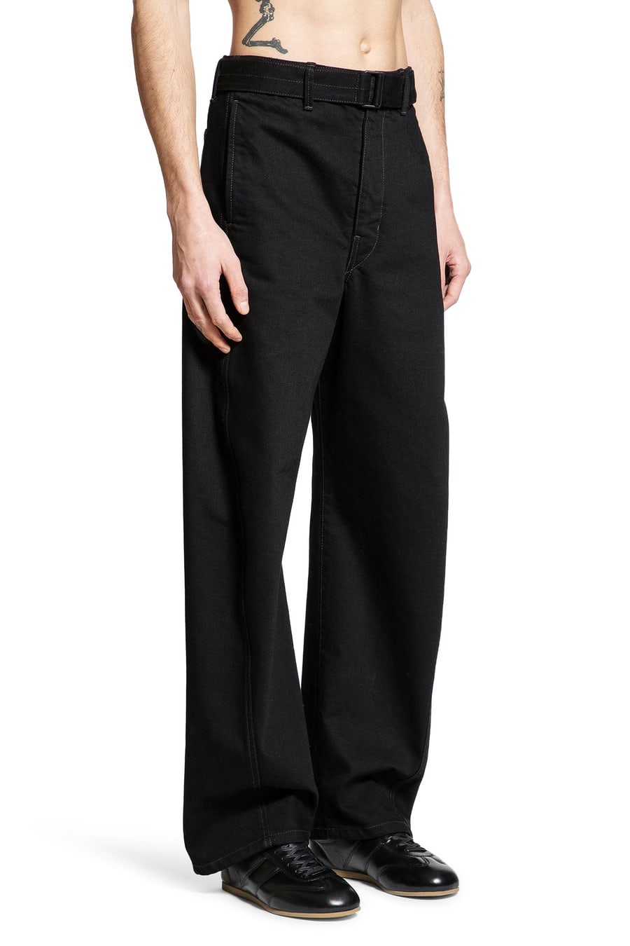 Lemaire Twisted Belted Pants, view 3