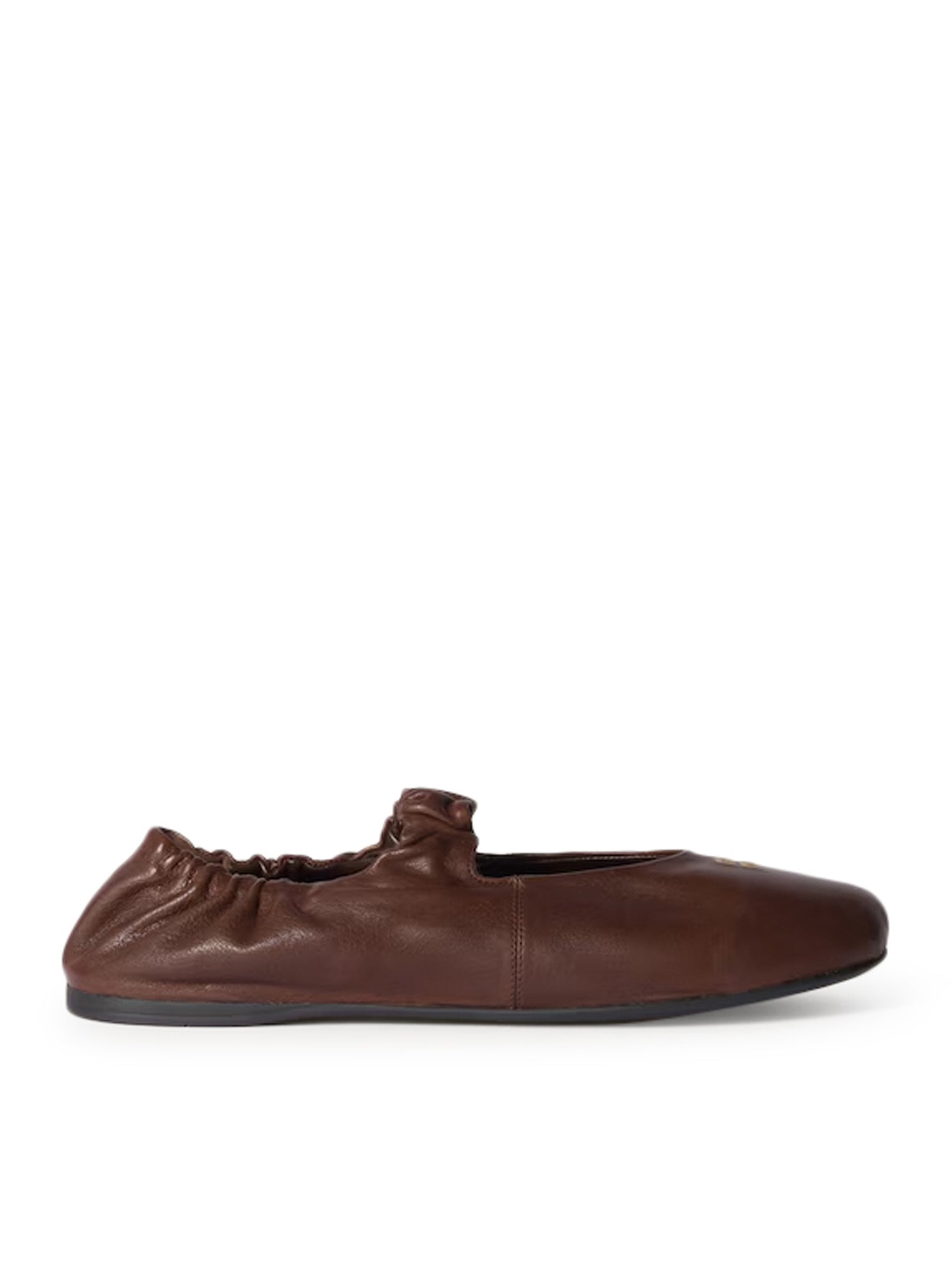 Miu Miu NAPPA RUCHED BALLET FLATS