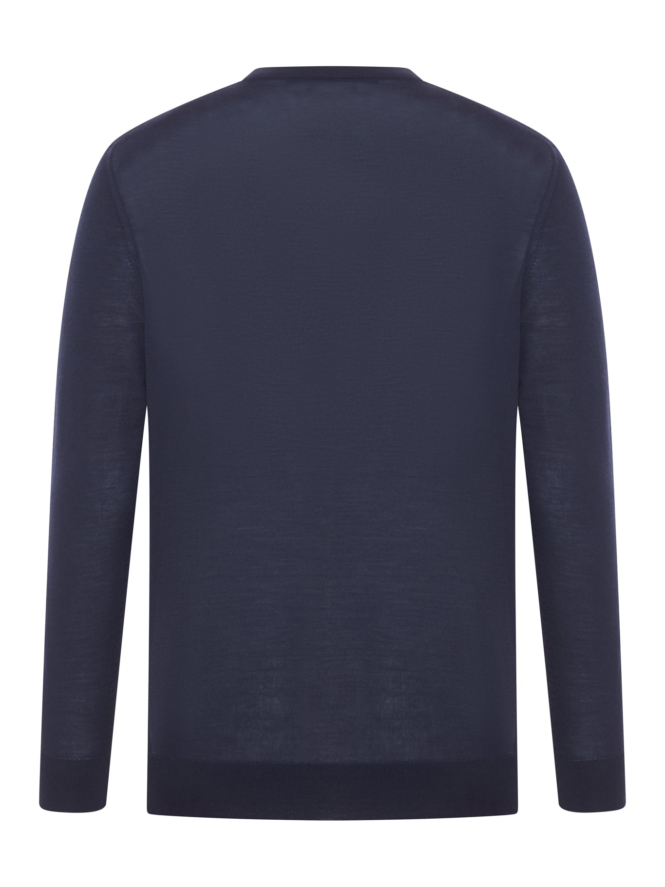 Kiton CREWNECK SWEATER IN 14 MICRON WOOL, view 2
