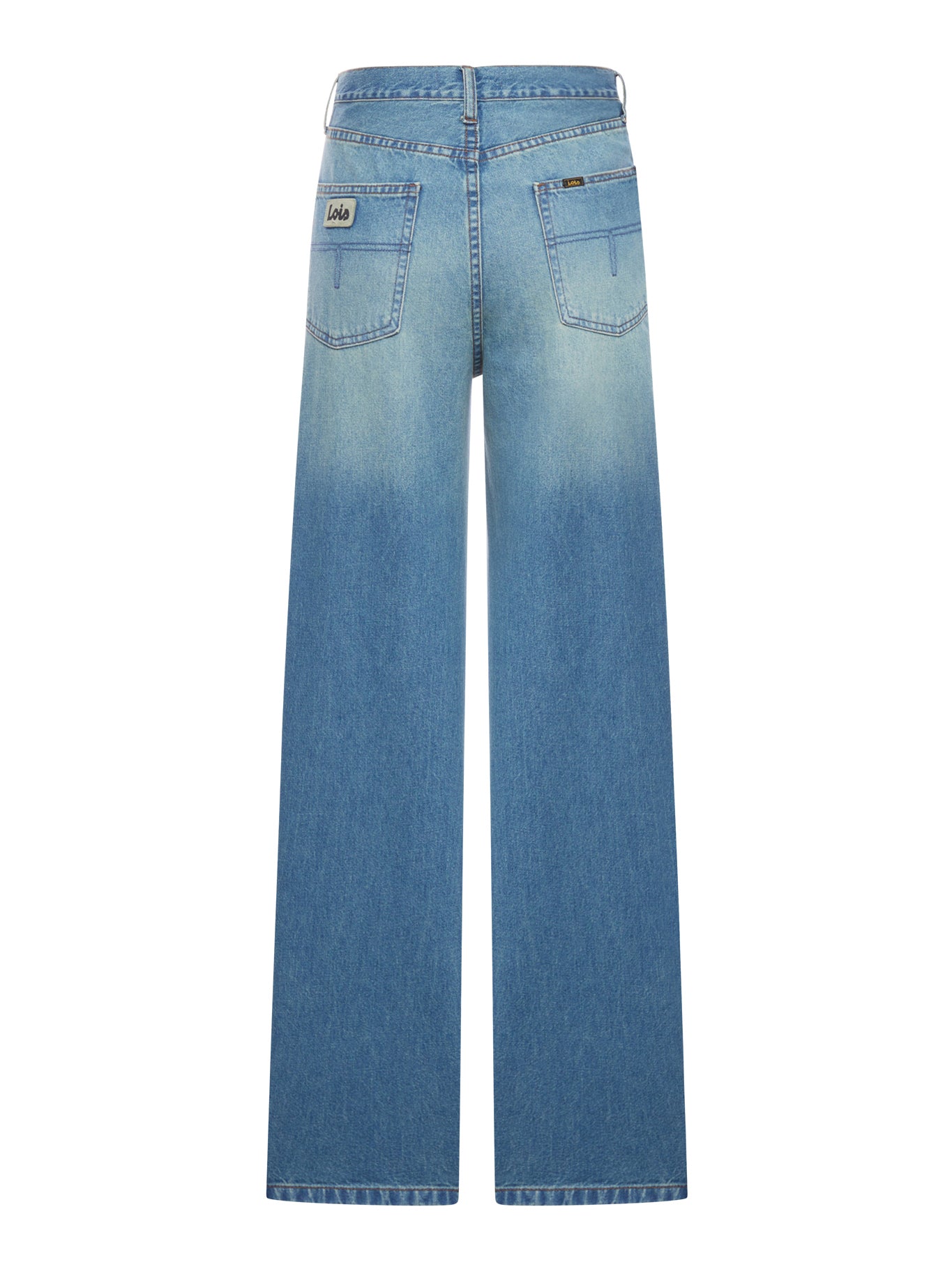 Lois JEANS WIDE LEG SKATER LOOSE, view 2
