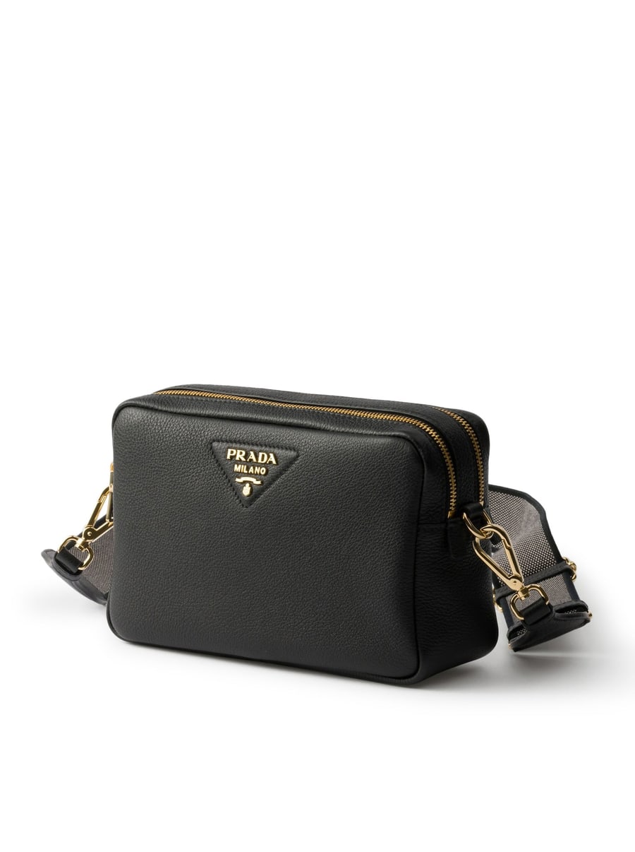 Prada SMALL LEATHER SHOULDER BAG, view 3