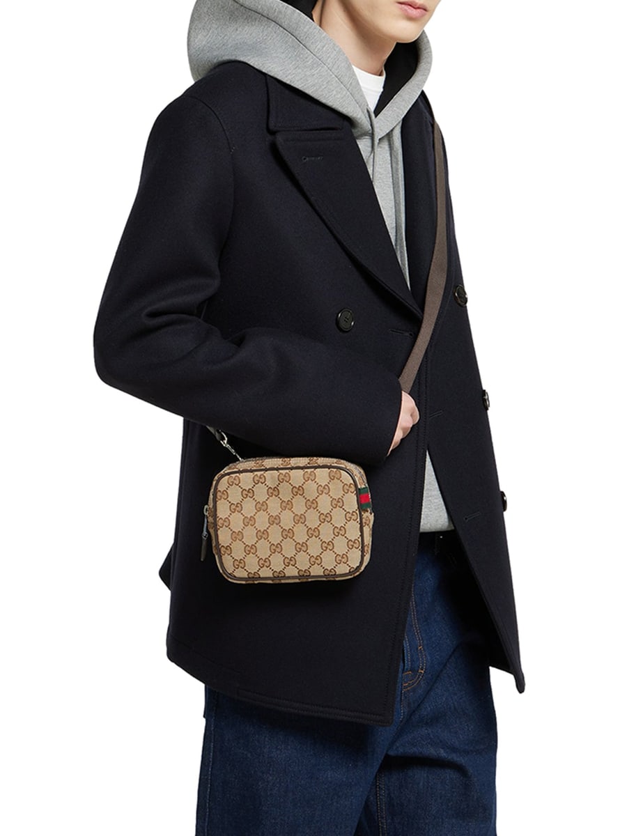 Gucci MINI GG CANVAS BAG, view 2
