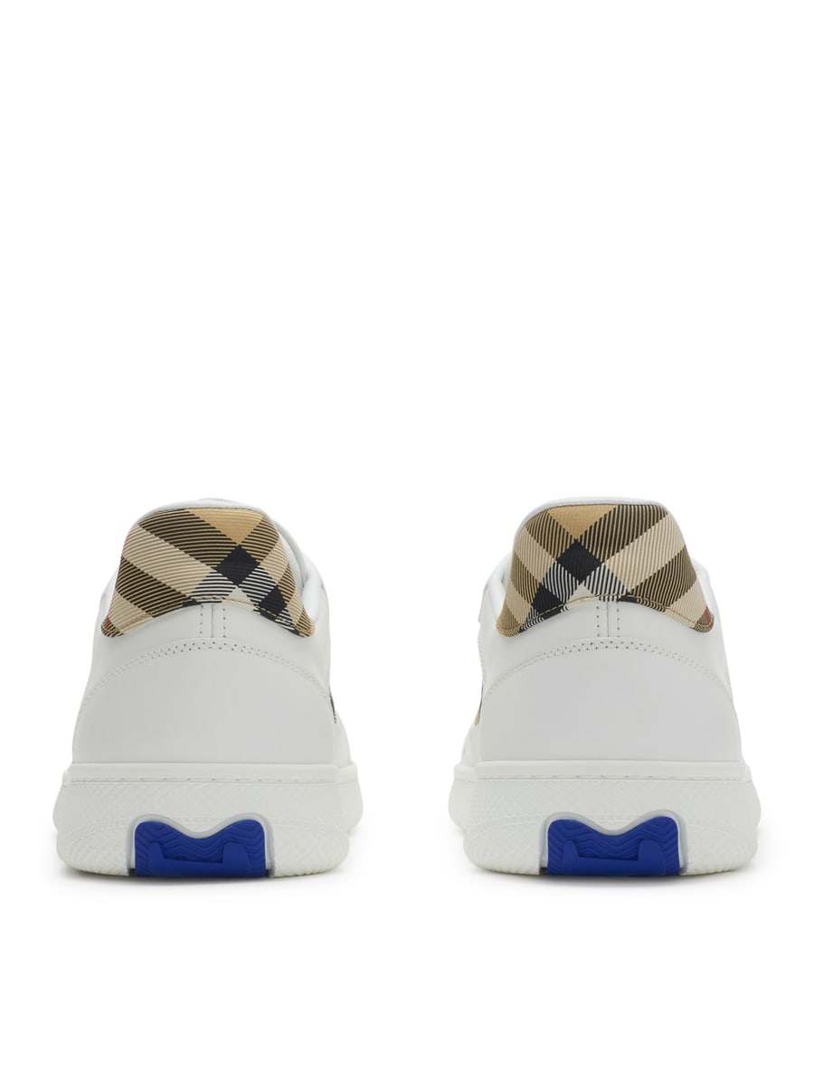 Burberry TERRACE LEATHER SNEAKER, view 4