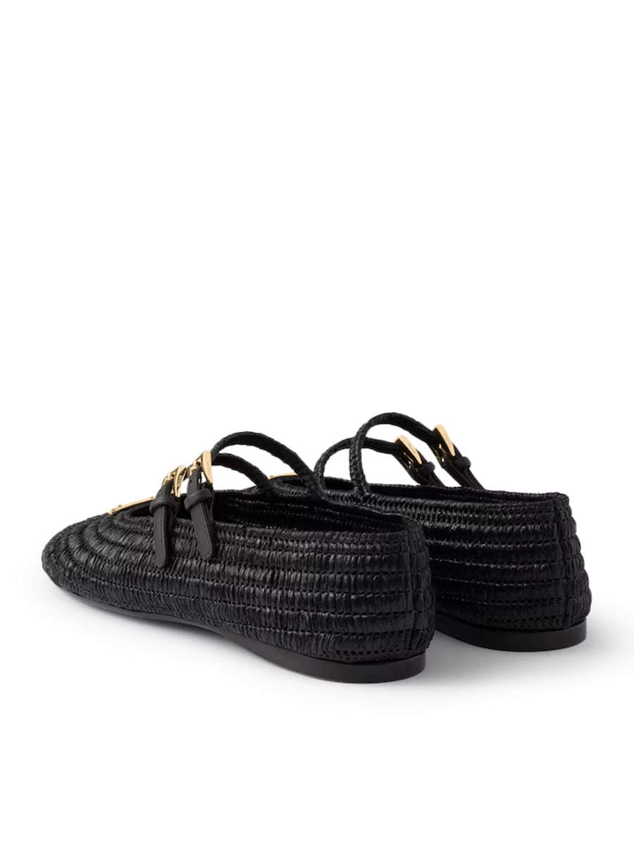 Prada CROCHET BALLERINAS, view 3