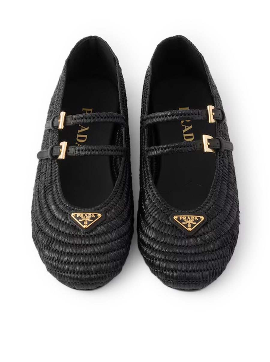 Prada CROCHET BALLERINAS, view 4