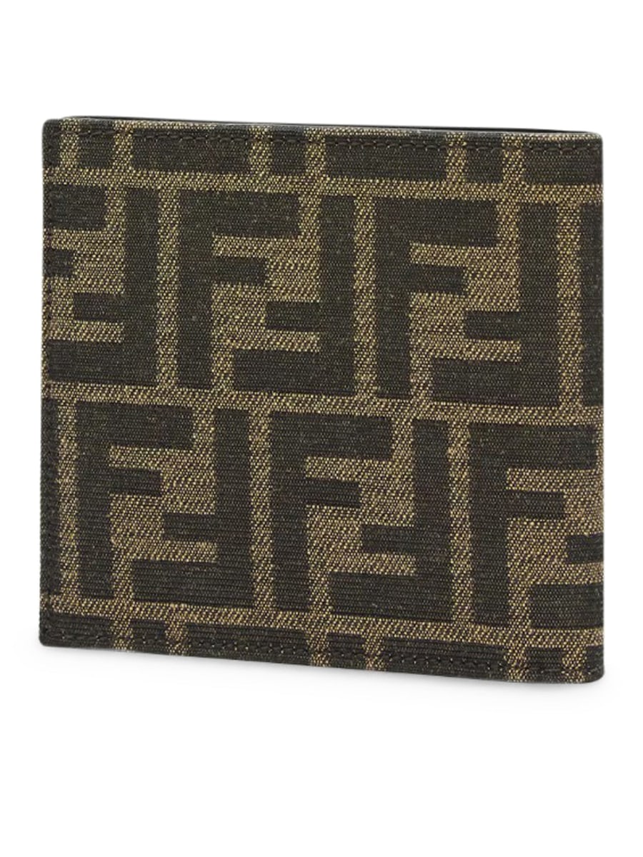 Fendi FENDI FF JACQUARD WALLET, view 2