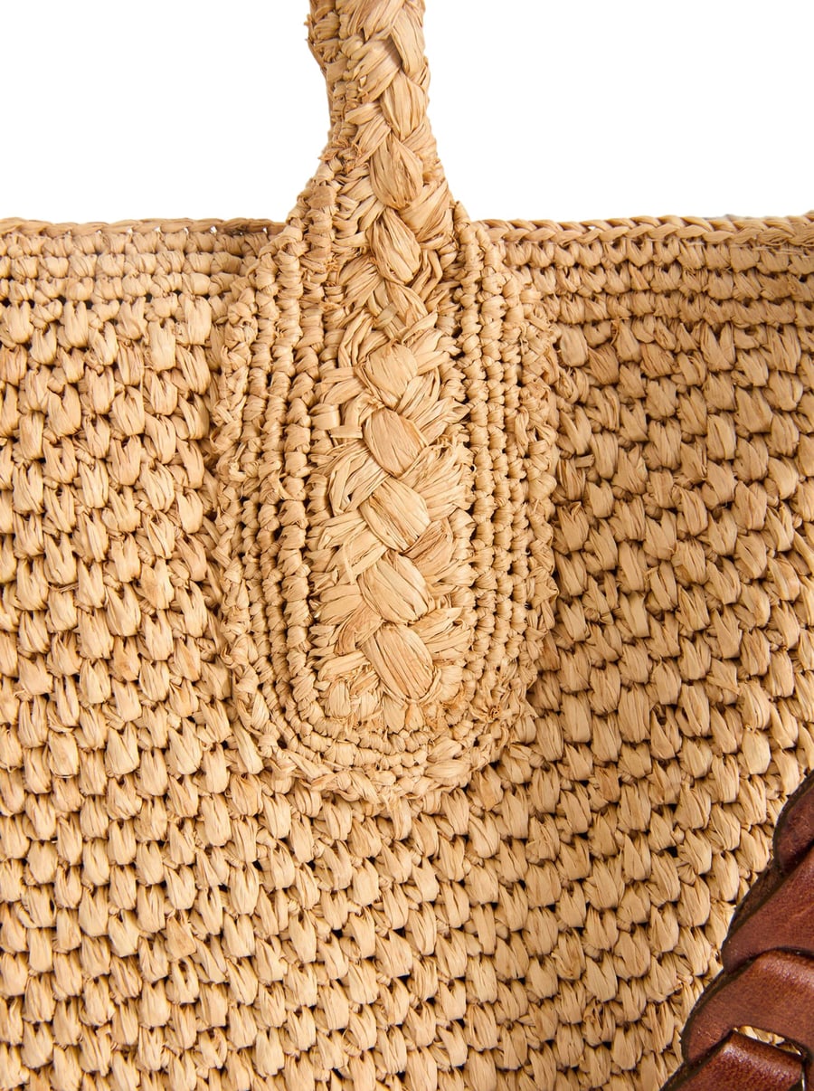 I Beliv RARY TEA RAFFIA BAG, view 7