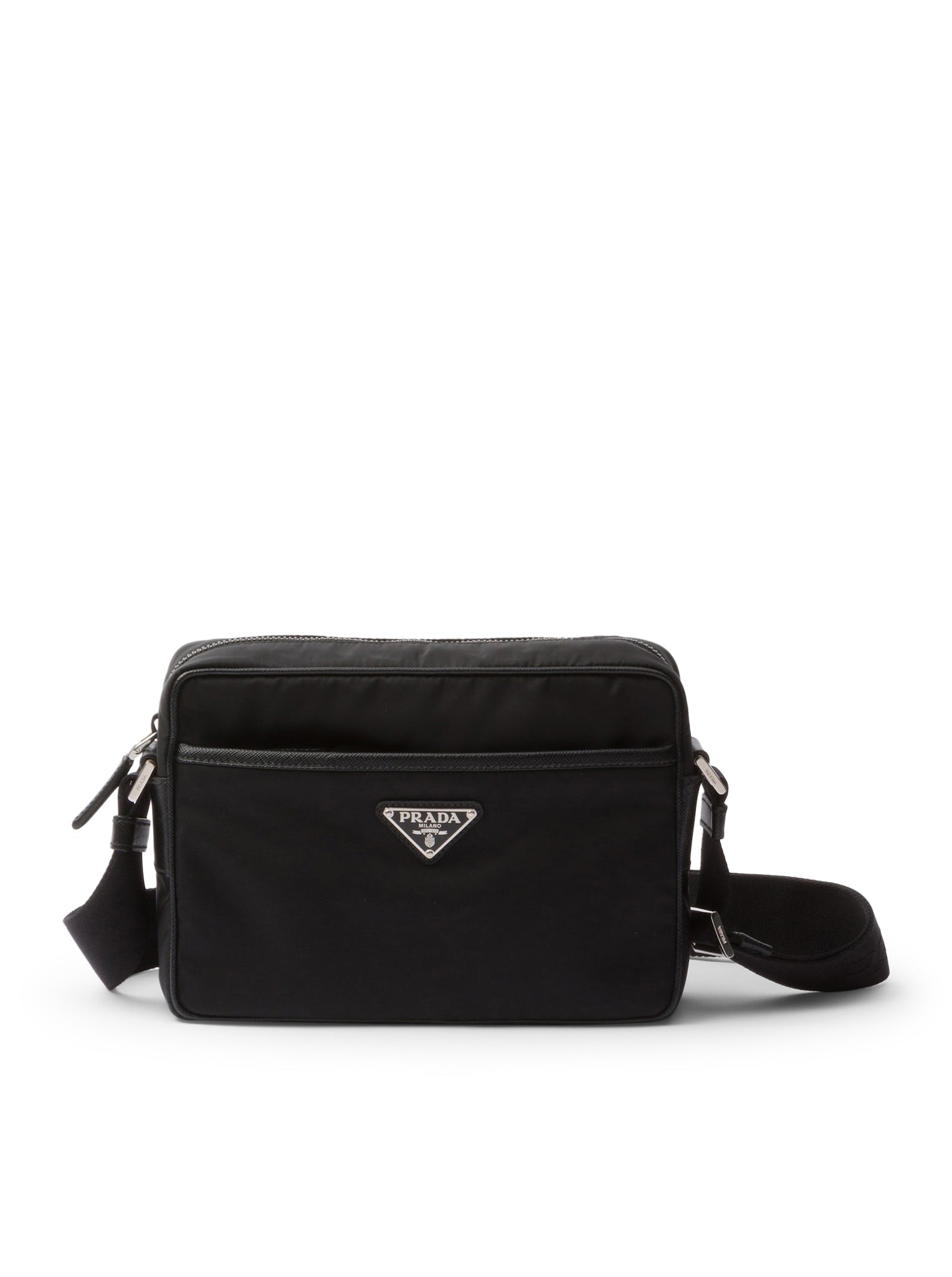 Prada SHOULDER BAG IN RE-NYLON AND SAFFIANO