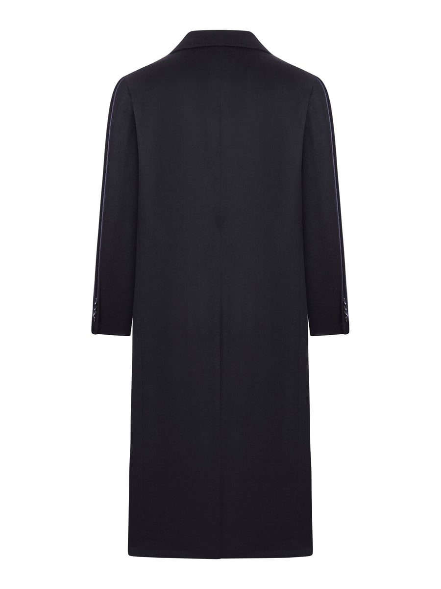 Kiton DOUBLE BREASTED CASHMERE COAT, view 2