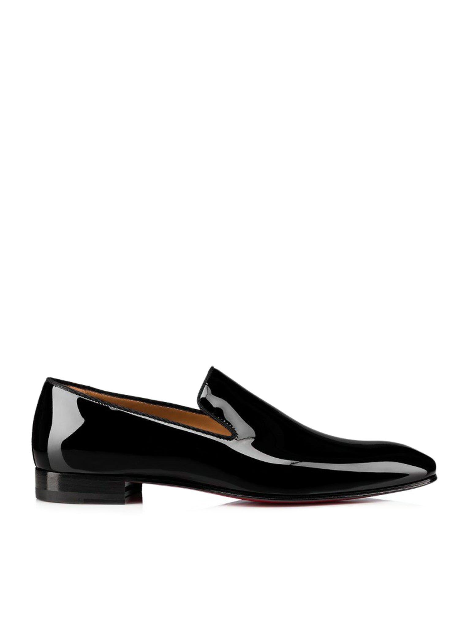 Christian Louboutin DENDELION SHINY LEATHER LOAFERS