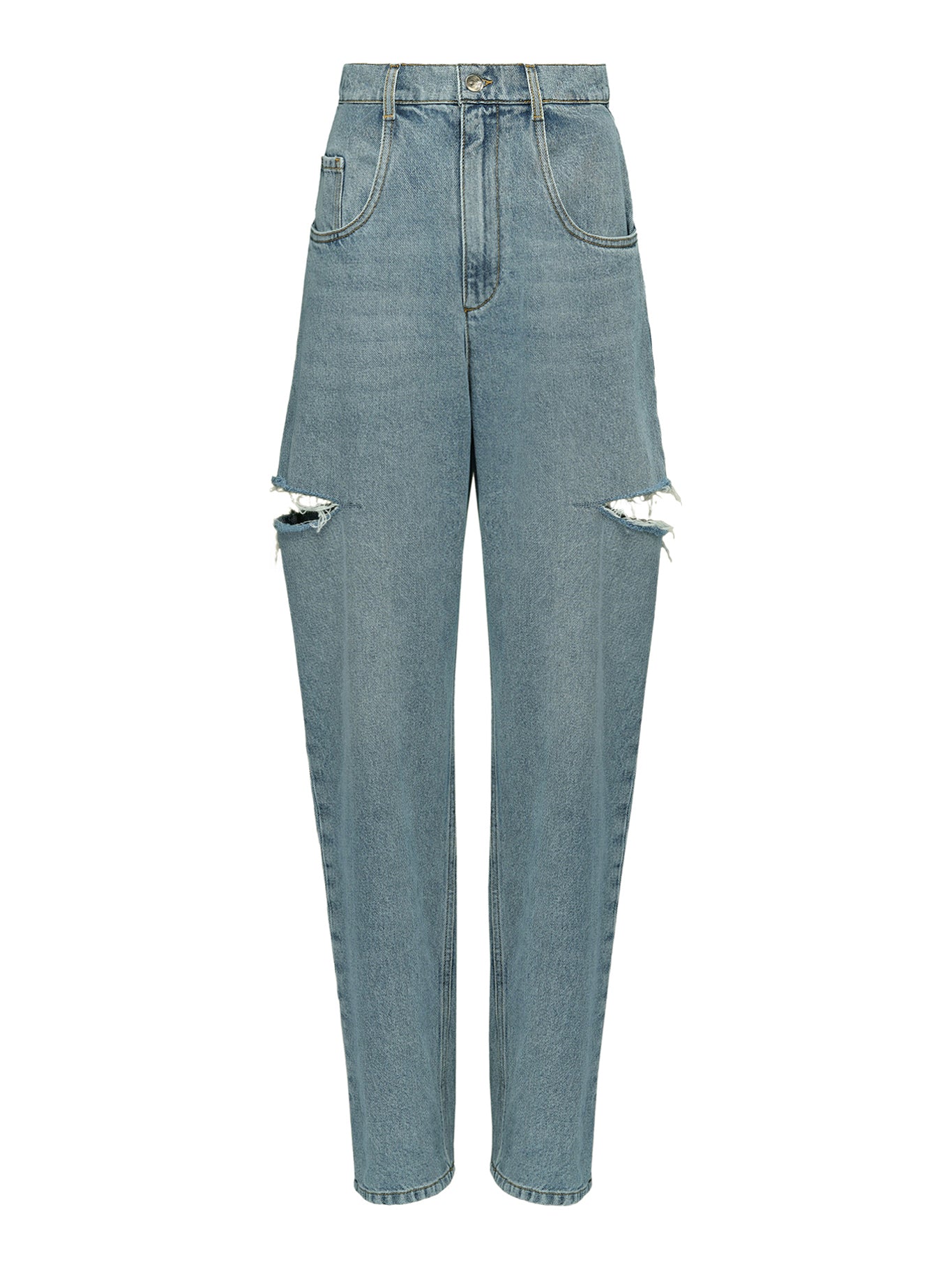 Maison Margiela DENIM JEANS WITH SIDE RIPS