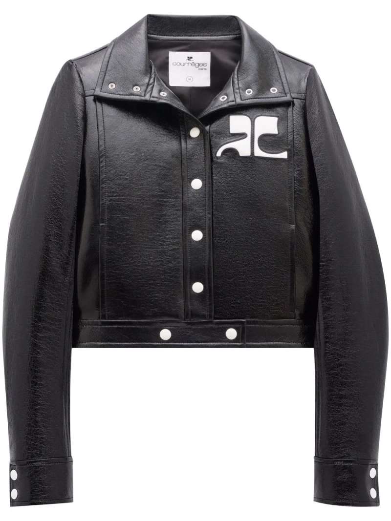 Courrèges Reedition Vinyl Jacket, view 2