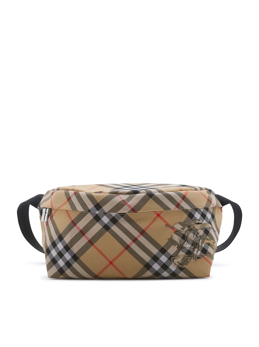 Burberry NYLON BAG WITH EKD LOGO