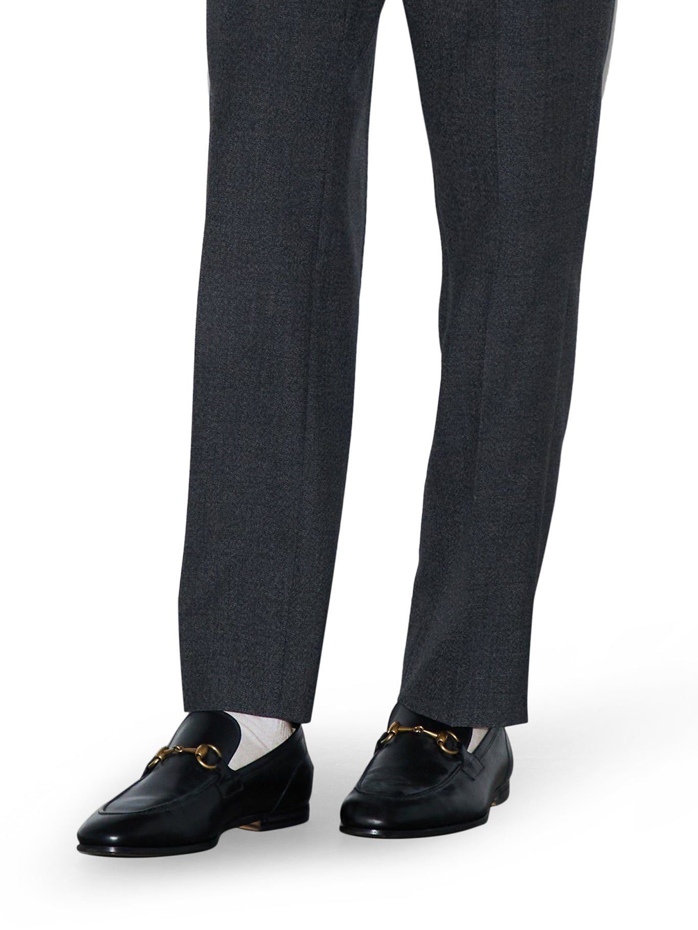 Gucci GUCCI JORDAAN MEN`S LEATHER LOAFER, view 2