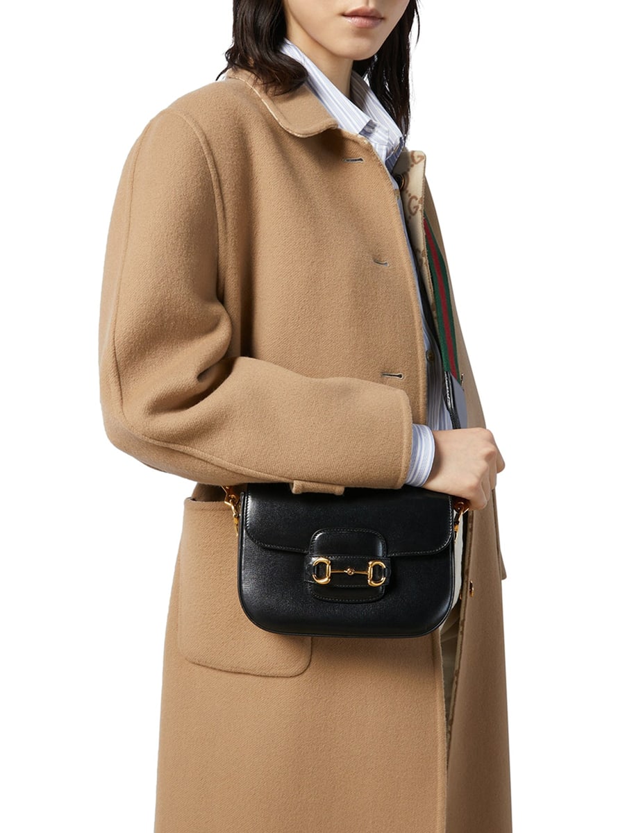 Gucci GUCCI HORSEBIT 1955 MINI SHOULDER BAG, view 2