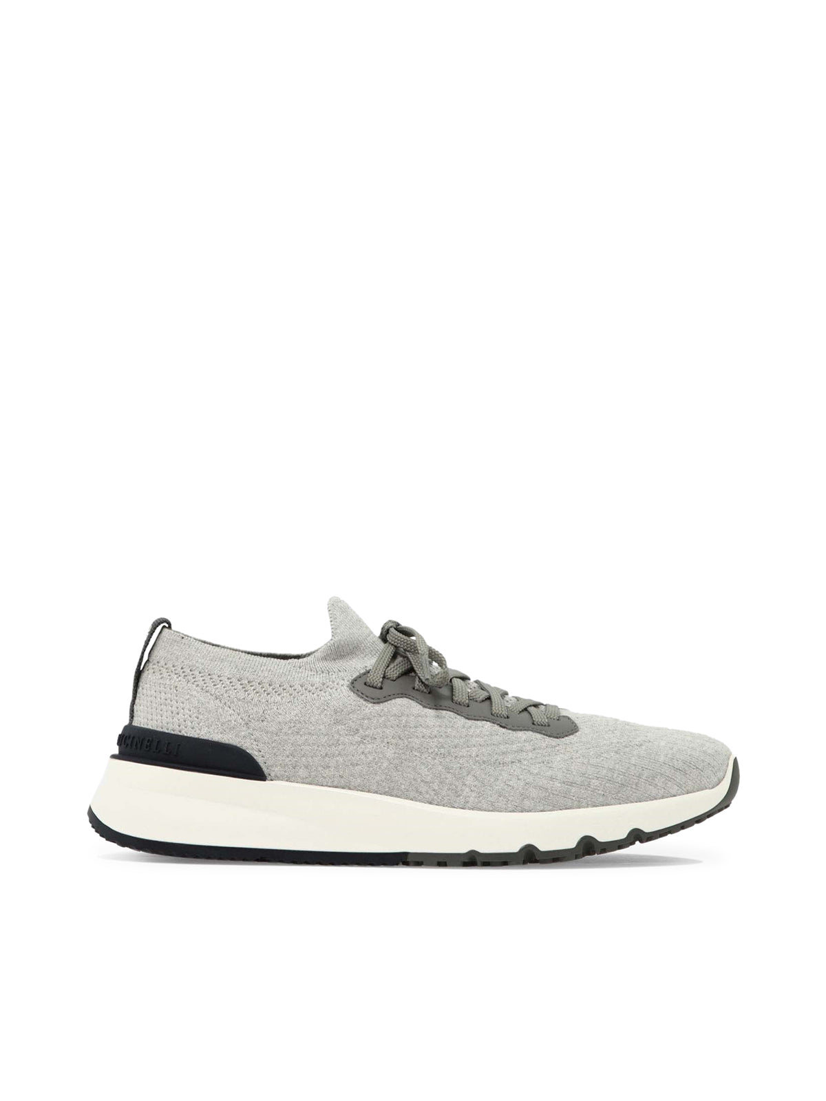 Brunello Cucinelli KNITTED LOW TOP SNEAKERS