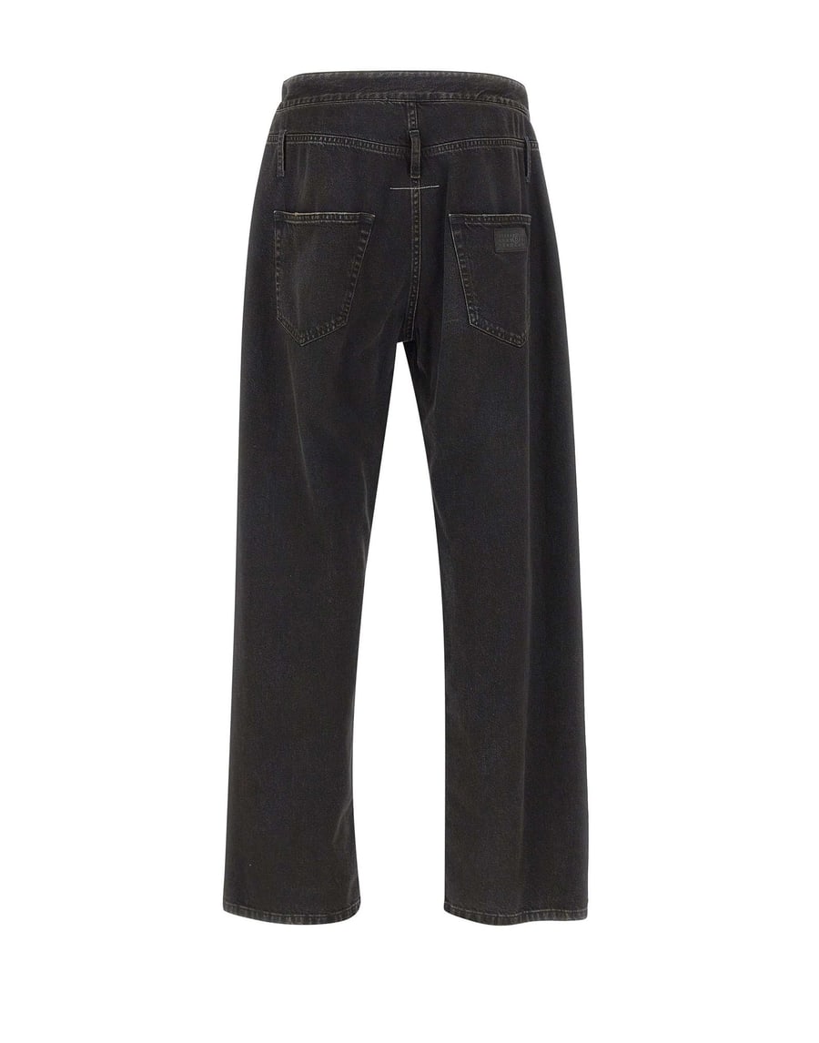 MM6 Maison Margiela Jeans a gamba dritta, view 3