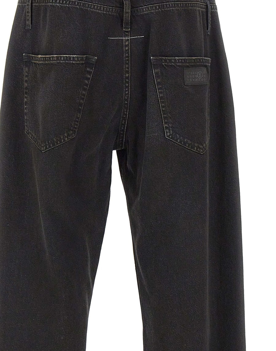 MM6 Maison Margiela Jeans a gamba dritta, view 5