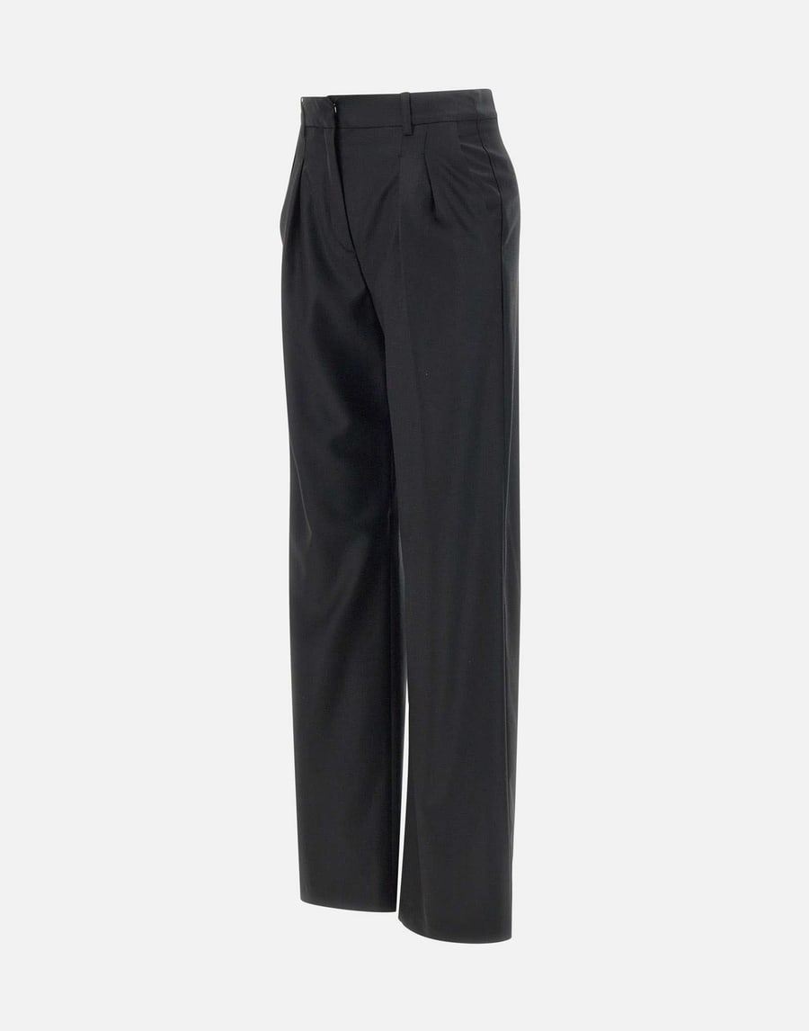 LOULOU DE SAISON Pantaloni "Sbiro" in lana, view 2