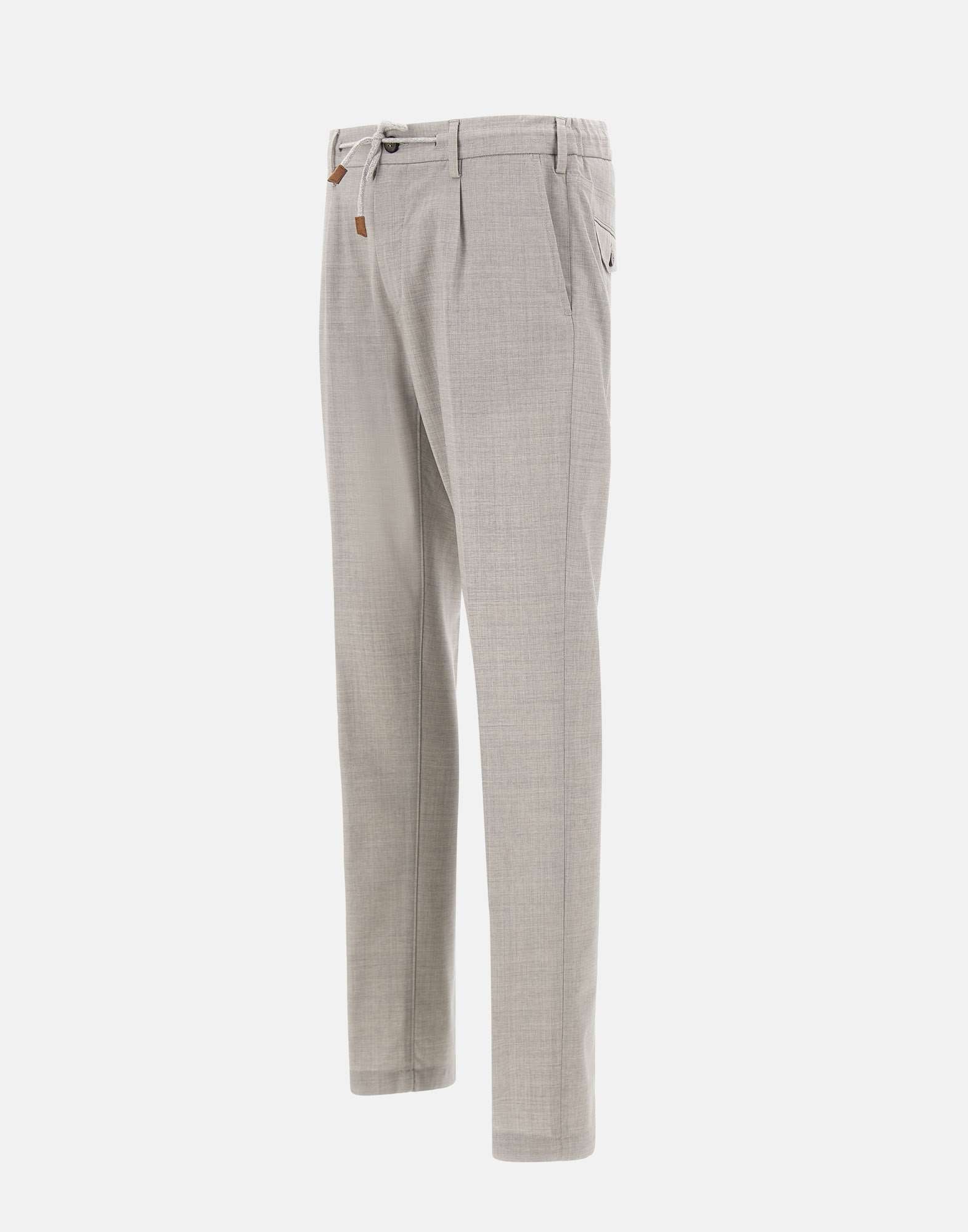 ELEVENTY Pantaloni  in fresco lana, view 2